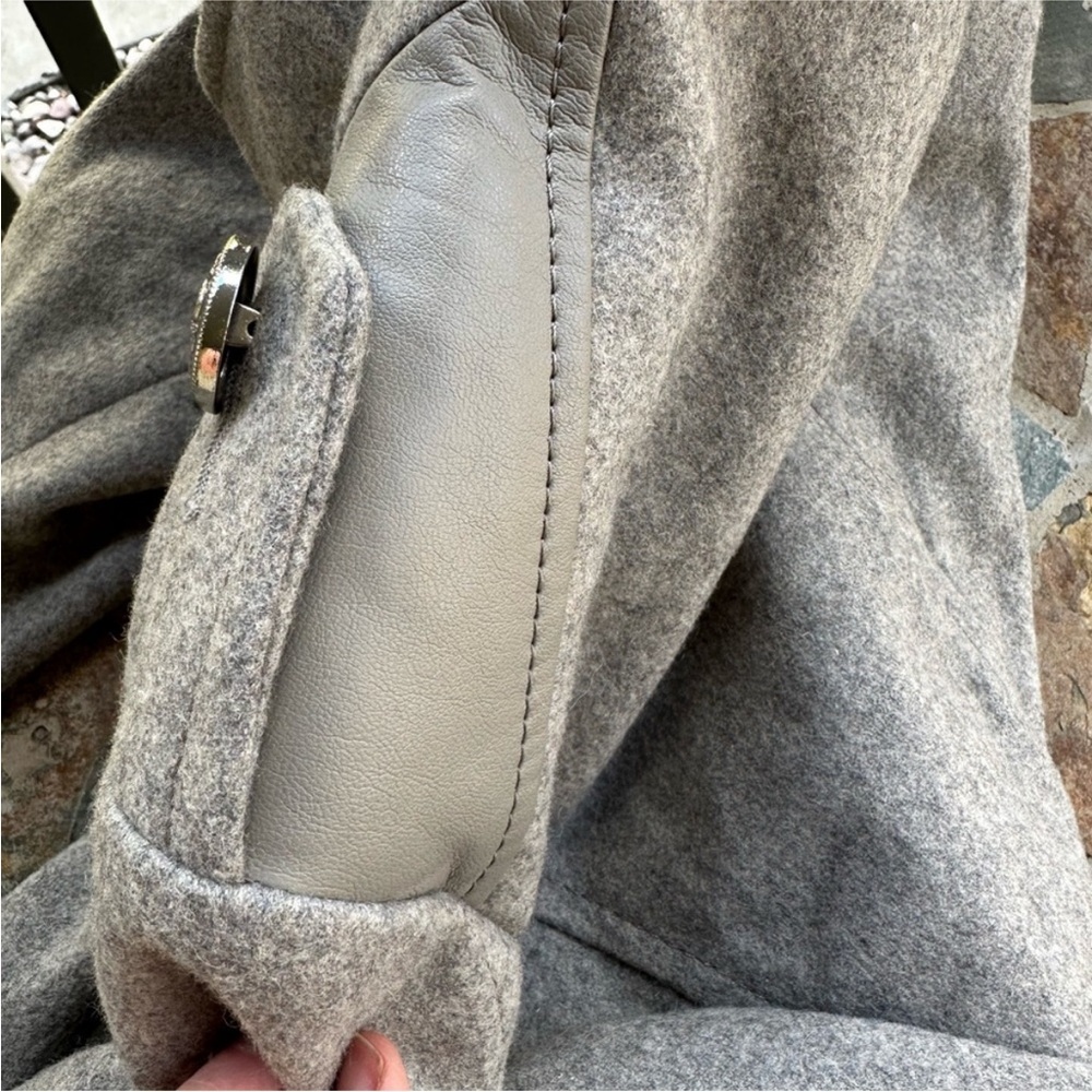 Vince Camuto | S | Gray Wool Blend Coat/ Jacket - Picture 7 of 16